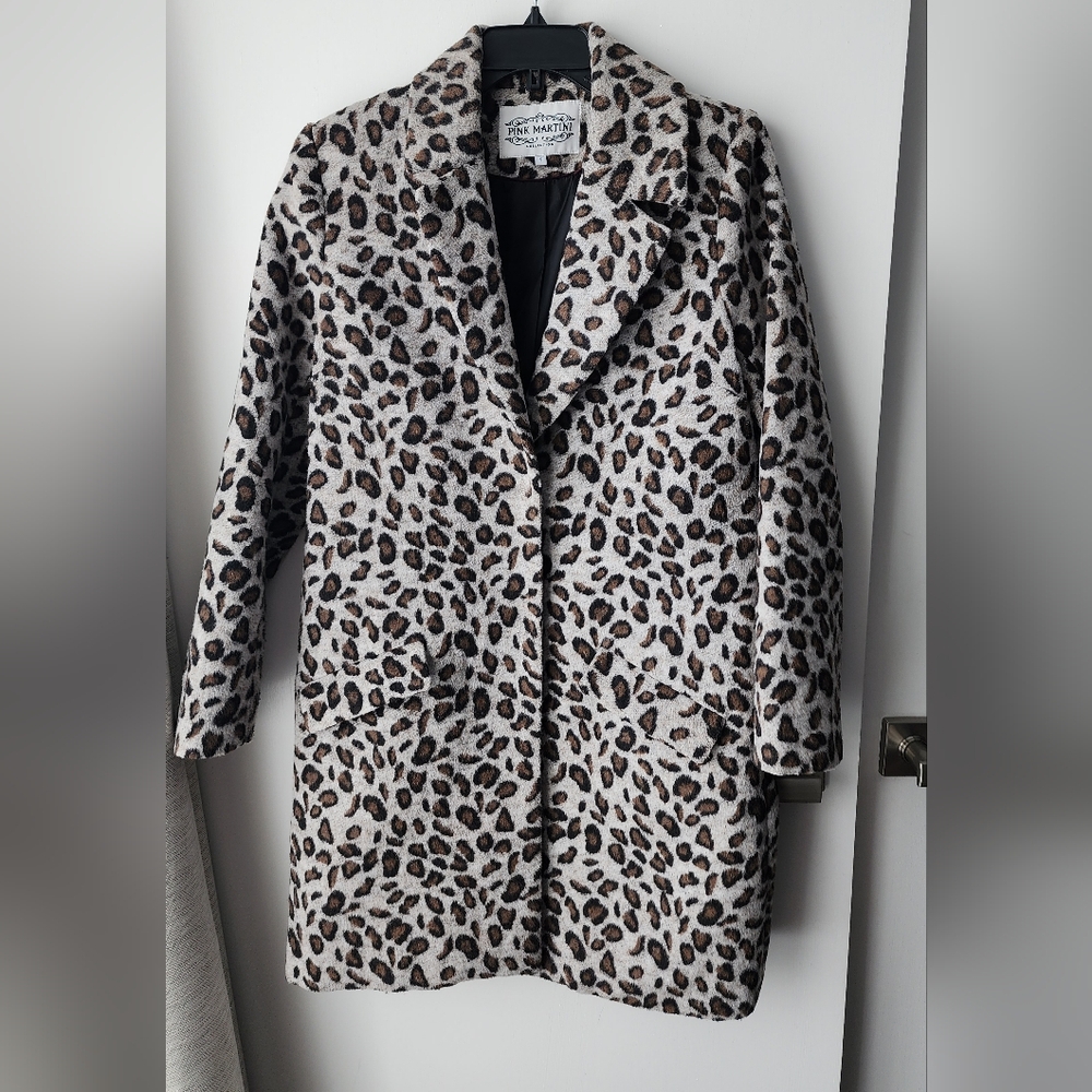 Pink Martini Animal Print Coat